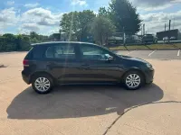 Used VW Golf VI S 105 HP (77 kW) 2010 Black Hatchback