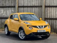 Gebraucht Nissan Juke Acenta Premium 2015 Gelb SUV