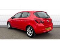 Used Vauxhall Corsa 90 HP (66 kW) 2018 Red Hatchback