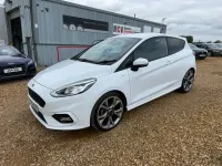 Used Ford Fiesta ST-Line X 95 HP (69 kW) 2020 White Hatchback