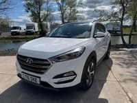 Used Hyundai Tucson Premium SE 2016 White SUV