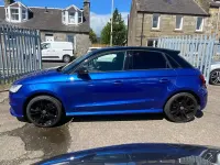 Used Audi S1 231 HP (169 kW) 2017 Blue Hatchback