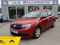 Used Dacia Sandero Ambiance 2017 Red Hatchback