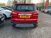 Used Ford Ecosport Titanium 123 HP (90 kW) 2021 Red SUV