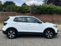 Used VW T-Cross Black Edition 108 HP (79 kW) 2023 White SUV