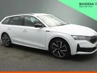 Used Skoda Octavia SportLine 147 HP (108 kW) 2025 White Estate