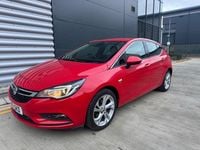 Used Vauxhall Astra SRi 150 HP (110 kW) 2018 Red Hatchback