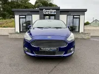 Used Ford S-MAX Titanium 150 HP (110 kW) 2018 Blue MPV