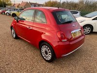 Used Fiat 500 Lounge 69 HP (50 kW) 2016 Red Hatchback