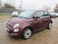 Used Fiat 500 Lounge 69 HP (50 kW) 2017 Red Hatchback