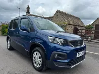 Used Peugeot Rifter Allure 100 HP (73 kW) 2019 Blue MPV