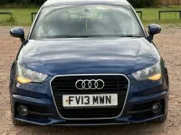 Used Audi A1 S-Line 2013 Blue Hatchback