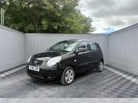Used Kia Picanto 64 HP (47 kW) 2010 Black Hatchback
