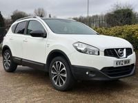 Used Nissan Qashqai N-TEC 117 HP (86 kW) 2012 White SUV