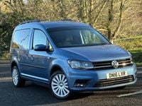 Used VW Caddy Life 102 HP (75 kW) 2016 Blue MPV
