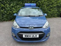 Used Hyundai i10 Premium 67 HP (49 kW) 2014 Blue Hatchback
