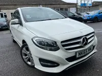 Used Mercedes B180 109 HP (80 kW) 2015 White MPV