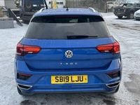 Used VW T-Roc R-line 2019 Blue SUV