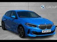 Used BMW 118 M Sport 134 HP (98 kW) 2024 Misano blue Hatchback