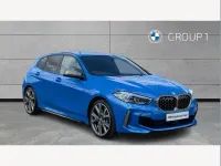 Used BMW M135 Comfort Edition 302 HP (222 kW) 2024 Blue Hatchback