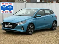 Used Hyundai i20 SE 100 HP (73 kW) 2022 Turquoise Hatchback