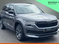 Used Skoda Kodiaq SportLine 140 HP (102 kW) 2022 Graphite grey metallic SUV