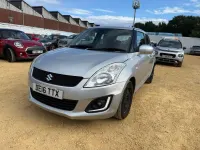 Used Suzuki Swift 94 HP (69 kW) 2016 Silver Hatchback