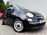 Usado Fiat 500 Lounge 85 HP (62 kW) 2011 Preto Citadino