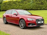 Used Audi A4 S-Line 190 HP (139 kW) 2019 Red Estate