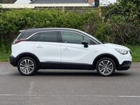 Used Vauxhall Crossland X Elite 130 HP (95 kW) 2017 White SUV