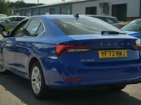 Used Skoda Octavia SE L 200 HP (147 kW) 2023 Blue Hatchback