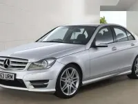 Used Mercedes C220 AMG 2013 Silver Sedan