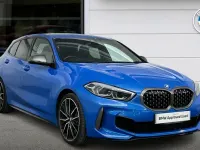 Used BMW M135 M Sport 306 HP (225 kW) 2020 Blue Hatchback
