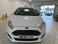 Used Ford Fiesta Zetec 2015 White Hatchback