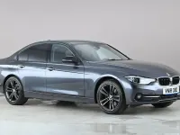 Usado BMW 320 Sport Line 190 CV (139 kW) 2018 Gris Berlina