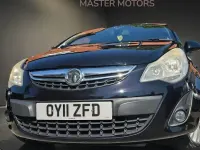 Used Vauxhall Corsa 90 HP (66 kW) 2011 Black Hatchback