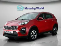 Used Kia Sportage 136 HP (100 kW) 2021 Red SUV