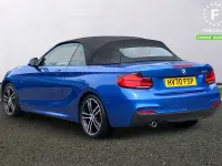 Used BMW 218 M Sport 136 HP (100 kW) 2020 Blue Cabriolet