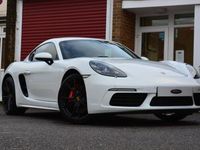 Used Porsche 718 Cayman S 350 HP (257 kW) 2017 White Coupe