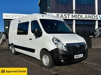 Second-hand Vauxhall Movano 130 CP (95 kW) 2019 Alb Monovolum