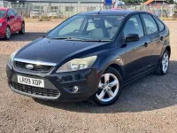 Used Ford Focus Zetec 100 HP (73 kW) 2009 Black Hatchback