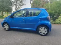 Gebraucht Toyota Aygo 2009 Blau Kleinwagen