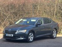 Used Skoda Superb SE Technology 118 HP (86 kW) 2016 Grey Hatchback