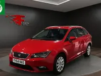 Begagnad Seat Leon SE 105 HK (77 kW) 2014 Röd Kombi