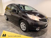 Begagnad Nissan Note Acenta Premium 80 HK (58 kW) 2016 Svart Halvkombi