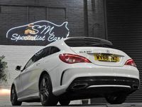 Used Mercedes CLA200 Shooting Brake AMG line 156 HP (114 kW) 2018 White Estate