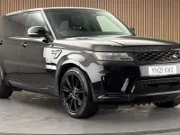 Used Land Rover Range Rover Sport HSE Dynamic 404 HP (297 kW) 2021 Santorini black SUV