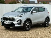 Used Kia Sportage 130 HP (95 kW) 2019 Silver SUV