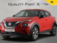 Used Nissan Juke Acenta 2021 Red SUV