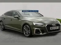 Used Audi A5 S-Line 200 HP (147 kW) 2024 Green Hatchback